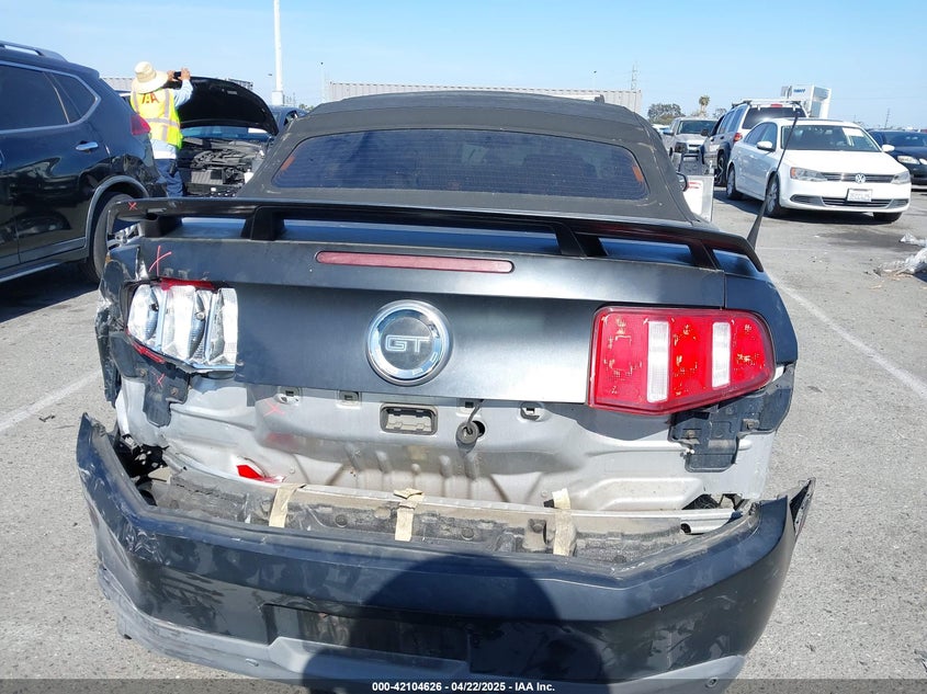 2012 Ford Mustang Gt Premium VIN: 1ZVBP8FF4C5263689 Lot: 42104626