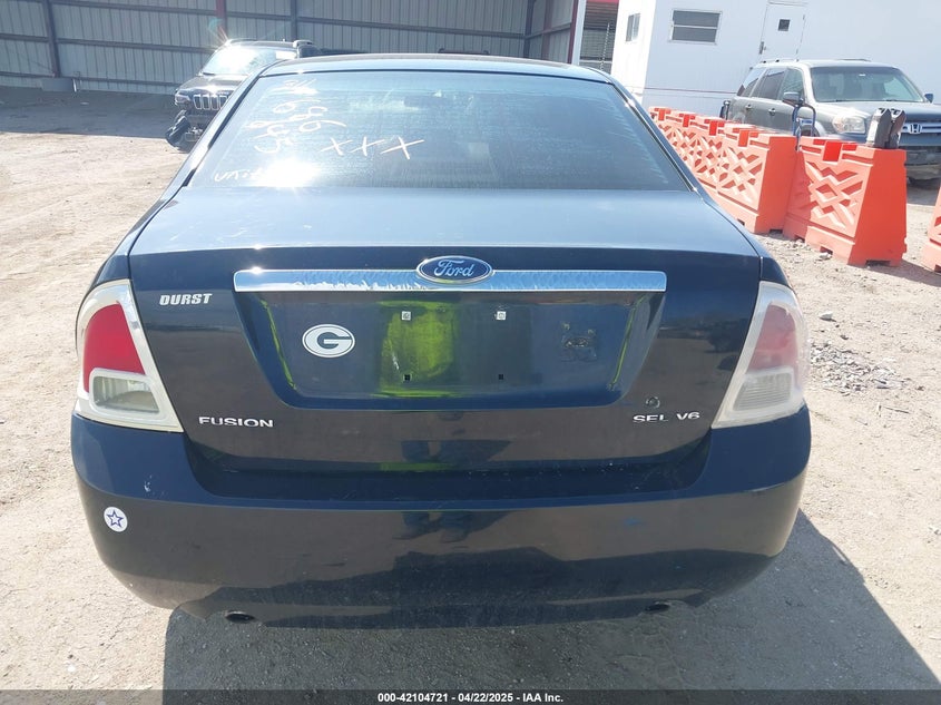 2006 FORD FUSION VIN: 3FAHP081X6R112296
