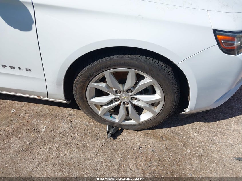2016 CHEVROLET IMPALA VIN: 2G1115S34G9180646
