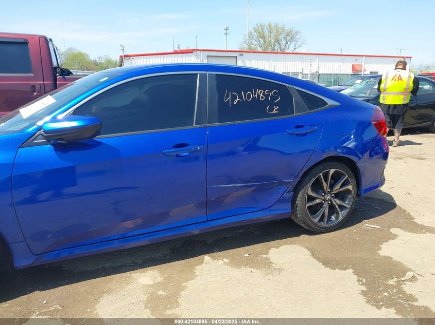 2020 HONDA CIVIC VIN: 2HGFC2F85LH539080