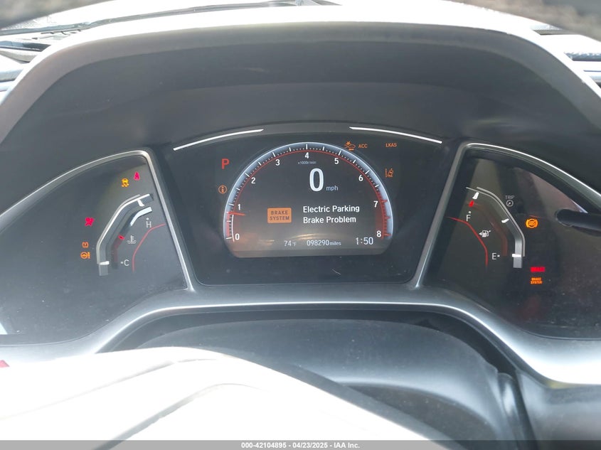 2020 HONDA CIVIC VIN: 2HGFC2F85LH539080