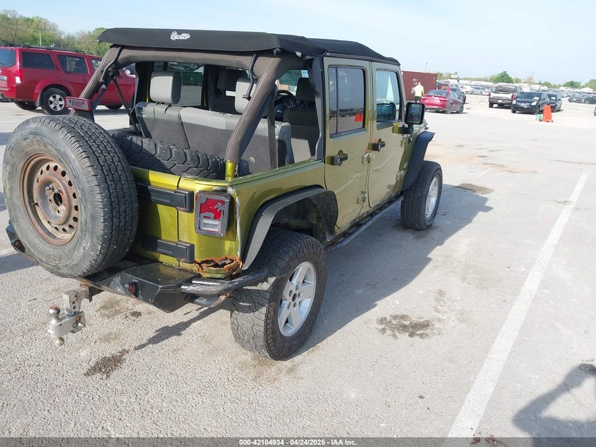 2007 JEEP WRANGLER / VIN: 1J4GA59177L182593