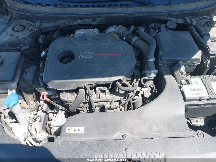 2017 HYUNDAI SONATA VIN: 5NPE34AB5HH472293