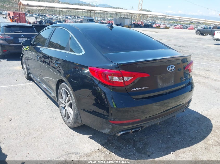 2017 HYUNDAI SONATA VIN: 5NPE34AB5HH472293