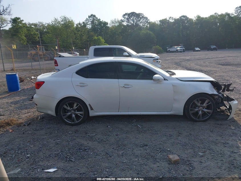 2010 LEXUS IS VIN: JTHBF5C22A5126929