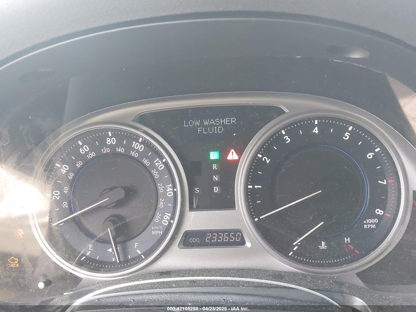 2010 LEXUS IS VIN: JTHBF5C22A5126929