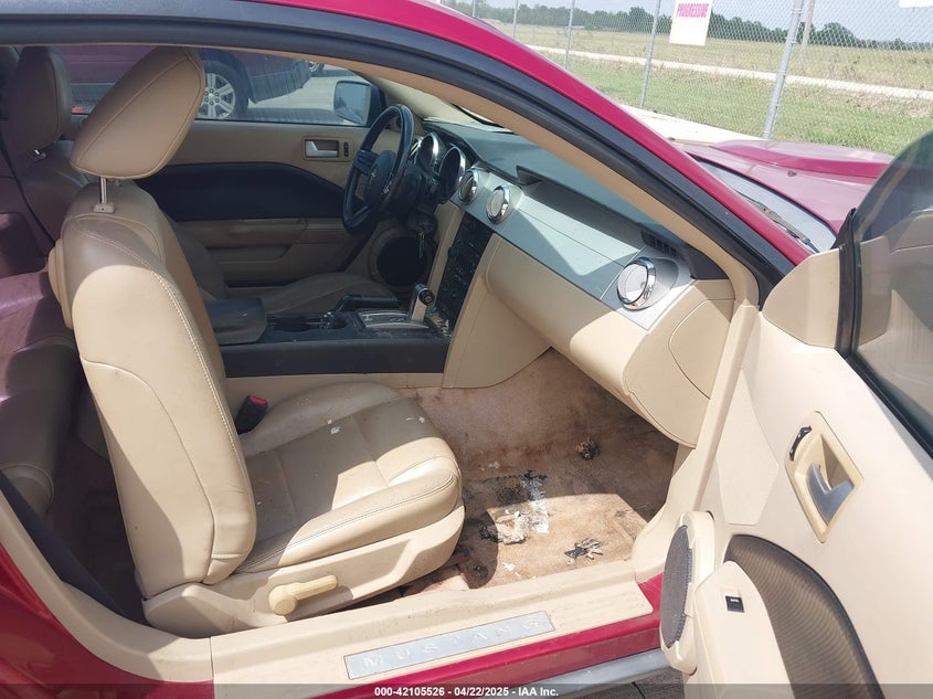 2007 FORD MUSTANG VIN: 1ZVFT80N175279478