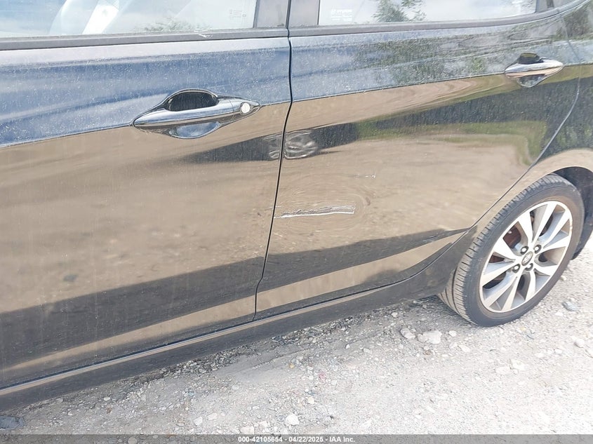 2015 HYUNDAI ACCENT VIN: KMHCU4AE0FU822054