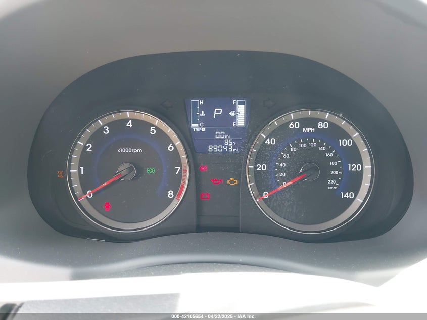 2015 HYUNDAI ACCENT VIN: KMHCU4AE0FU822054