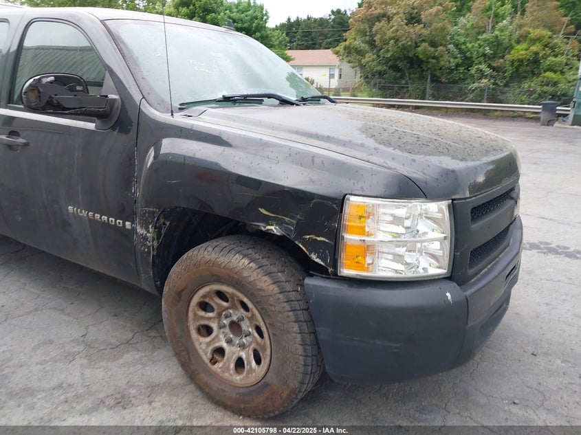 2009 CHEVROLET SILVERADO 1500 VIN: 1GCEC19X59Z100624