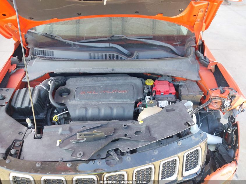 2021 Jeep Compass Sport Fwd VIN: 3C4NJCAB9MT505256 Lot: 42105809