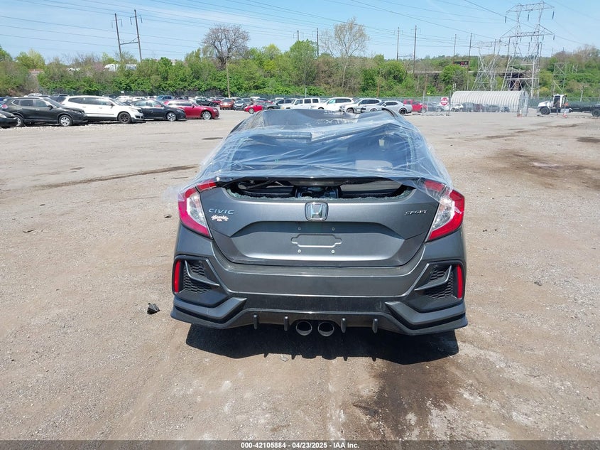 2021 HONDA CIVIC VIN: SHHFK7H49MU412153