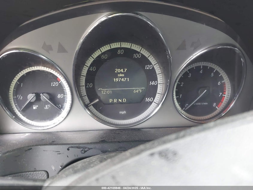 2009 MERCEDES-BENZ C VIN: WDDGF54X39R050407