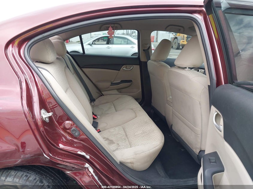 2015 HONDA CIVIC VIN: 19XFB2F59FE218599