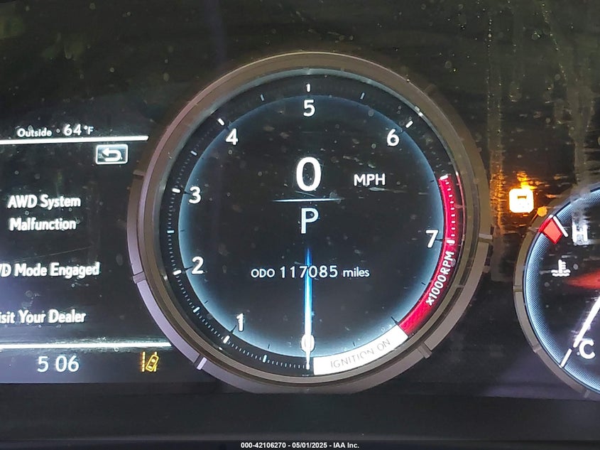 2016 LEXUS RX 350 F SPORT - 2T2BZMCA7GC038203