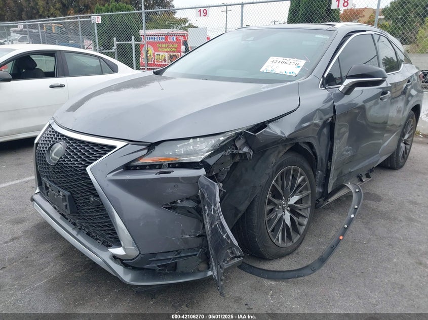 2016 LEXUS RX 350 F SPORT - 2T2BZMCA7GC038203