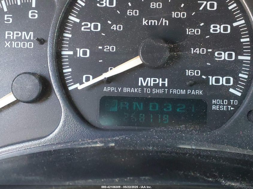 2002 Chevrolet Silverado 1500 Ls VIN: 2GCEC19T321217078 Lot: 42106309