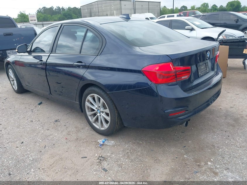 2017 BMW 320I VIN: WBA8A9C3XHK864447