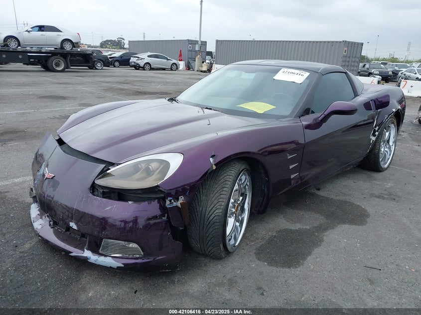 2006 CHEVROLET CORVETTE VIN: 1G1YY25U165107467