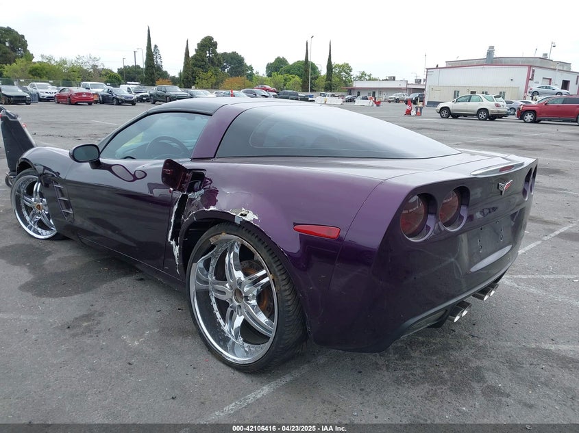 2006 CHEVROLET CORVETTE VIN: 1G1YY25U165107467