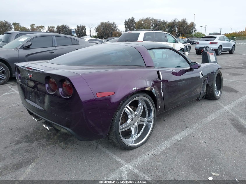 2006 CHEVROLET CORVETTE VIN: 1G1YY25U165107467