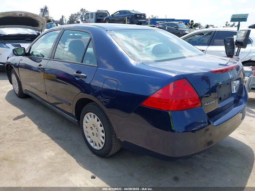 2007 HONDA ACCORD VIN: 1HGCM56147A160015