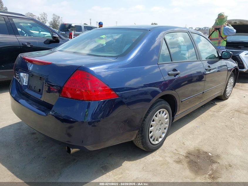 2007 HONDA ACCORD VIN: 1HGCM56147A160015