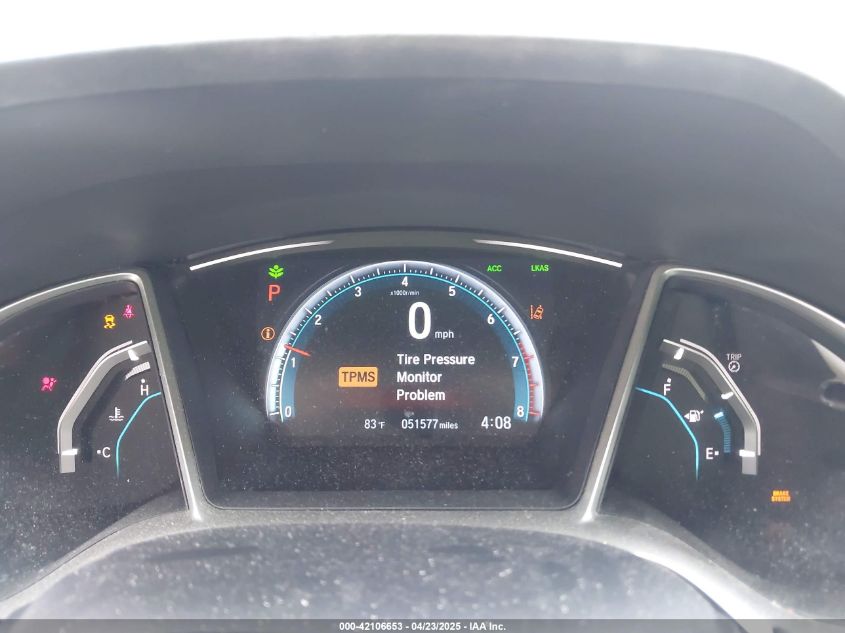 2016 Honda Civic Ex VIN: 2HGFC2F84GH510336 Lot: 42106653