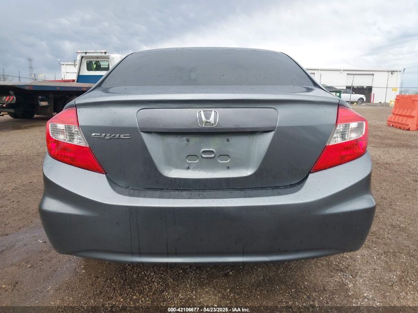 2012 Honda Civic Ex VIN: 19XFB2F86CE069297 Lot: 42106677