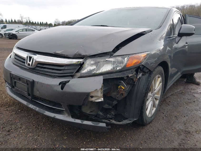 2012 Honda Civic Ex VIN: 19XFB2F86CE069297 Lot: 42106677