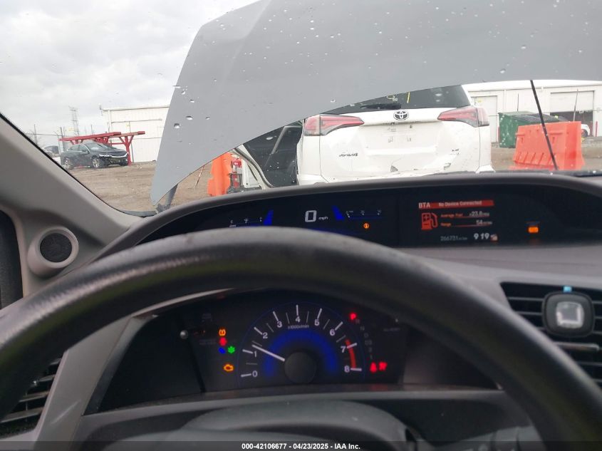 2012 Honda Civic Ex VIN: 19XFB2F86CE069297 Lot: 42106677