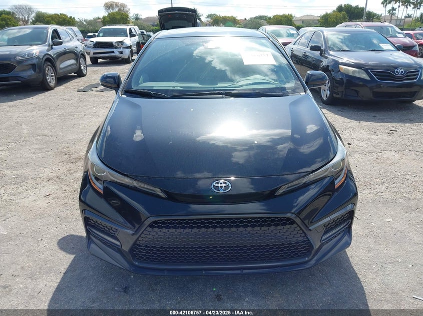 VIN JTDS4MCE3MJ063914 2021 TOYOTA COROLLA SE