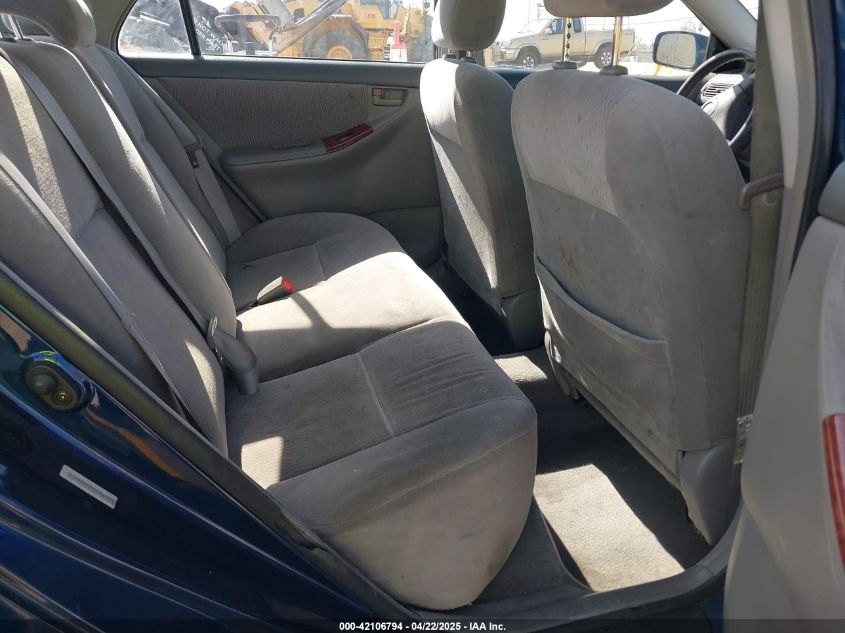 2005 Toyota Corolla Le VIN: JTDBR32E652061874 Lot: 42106794