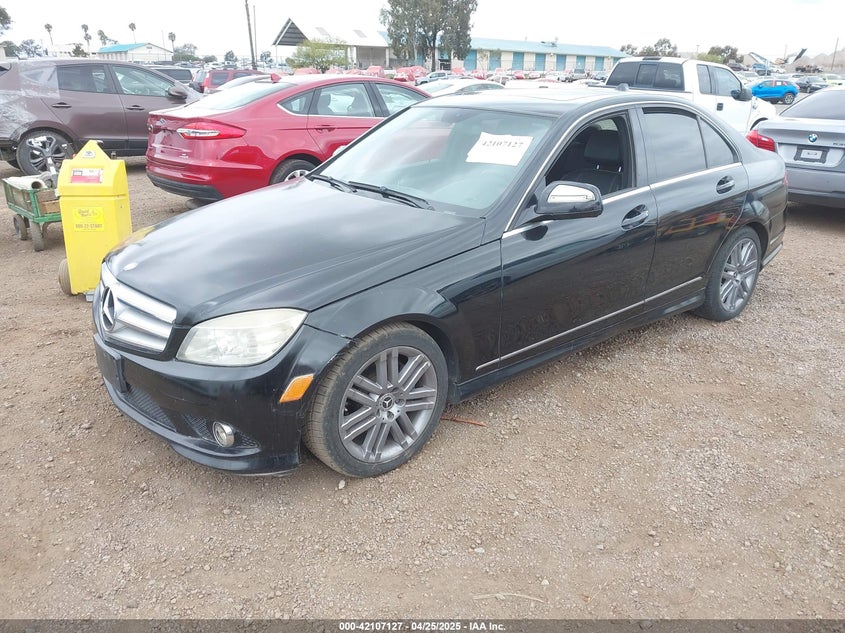 2009 MERCEDES-BENZ C 300 VIN: WDDGF54X29F214764