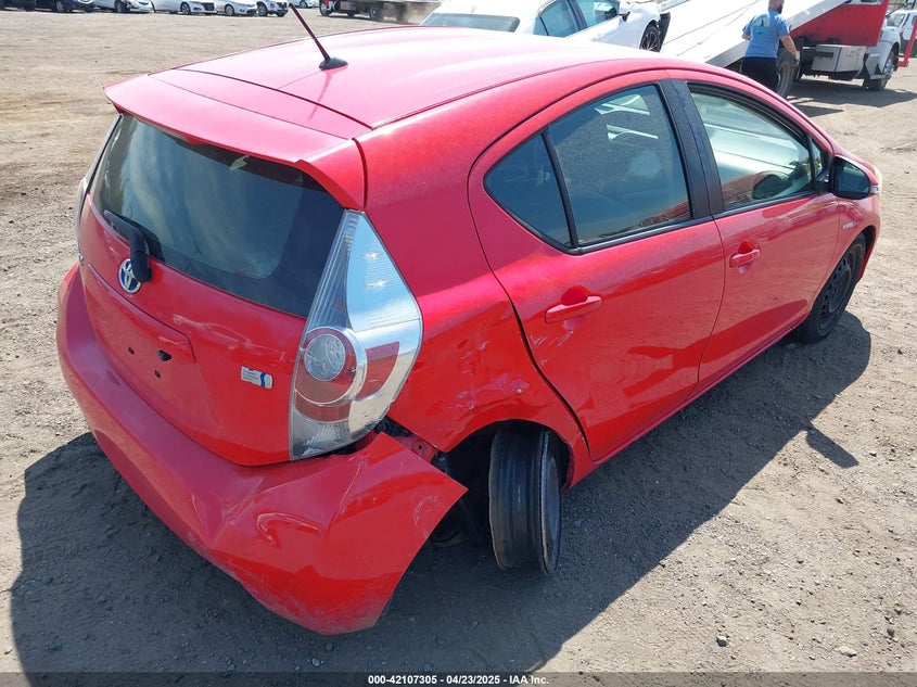 2012 TOYOTA PRIUS C VIN: JTDKDTB33C1507141