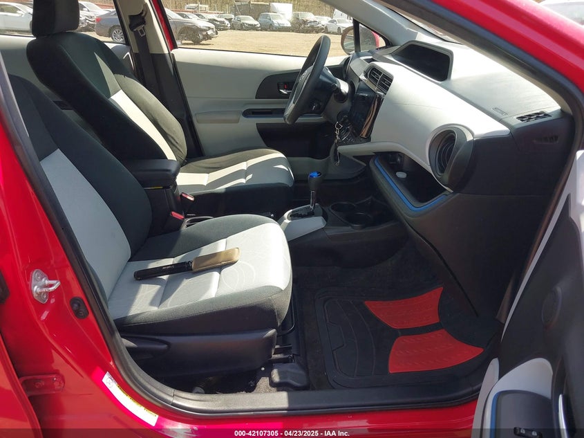 2012 TOYOTA PRIUS C VIN: JTDKDTB33C1507141