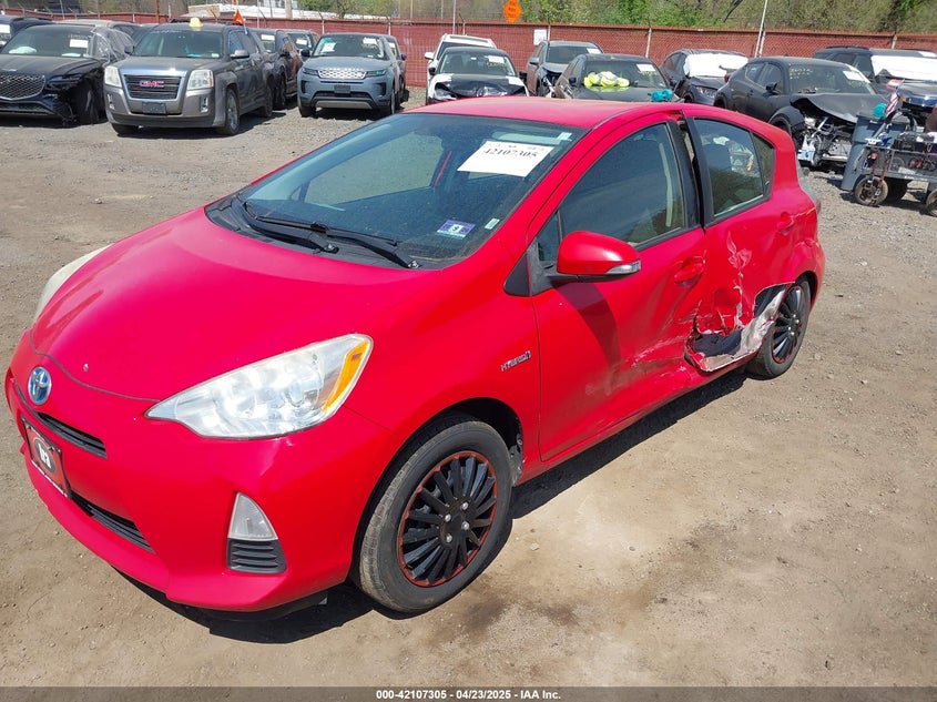 2012 TOYOTA PRIUS C VIN: JTDKDTB33C1507141