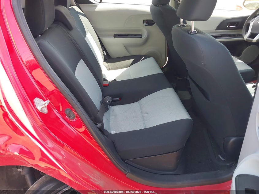 2012 TOYOTA PRIUS C VIN: JTDKDTB33C1507141
