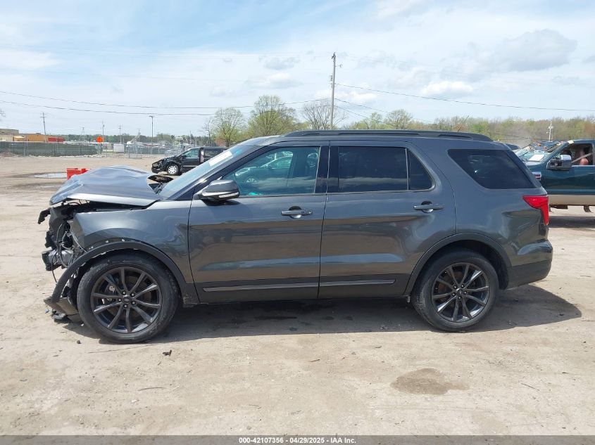 2018 Ford Explorer Xlt VIN: 1FM5K7D84JGA54009 Lot: 42107356
