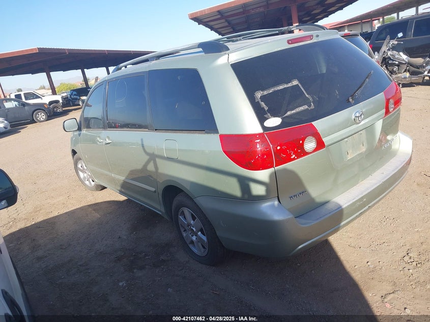2006 TOYOTA SIENNA VIN: 5TDZA23C76S543941