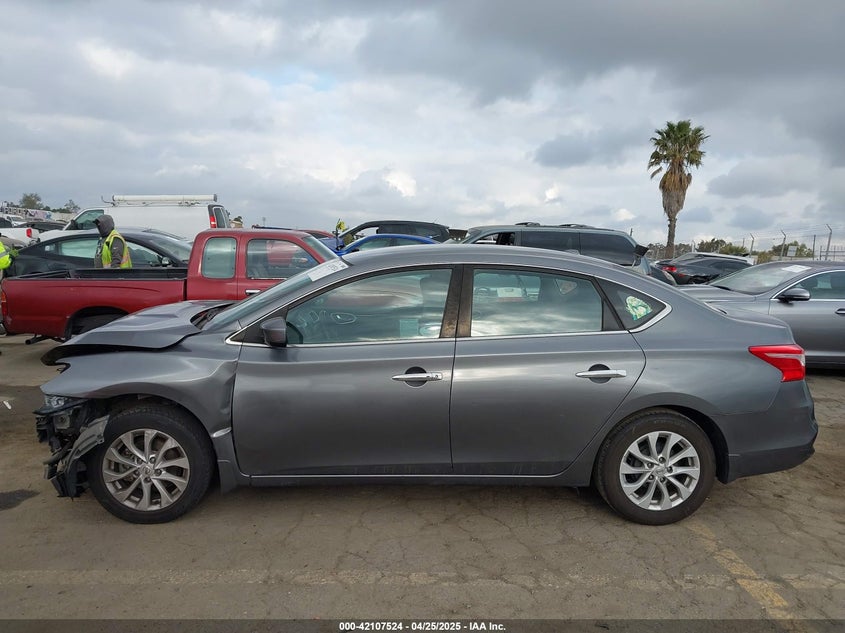 VIN 3N1AB7AP4KL604596 2019 NISSAN SENTRA SV