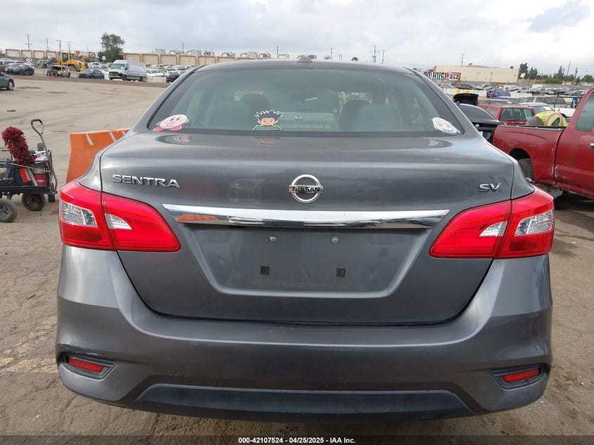 VIN 3N1AB7AP4KL604596 2019 NISSAN SENTRA SV