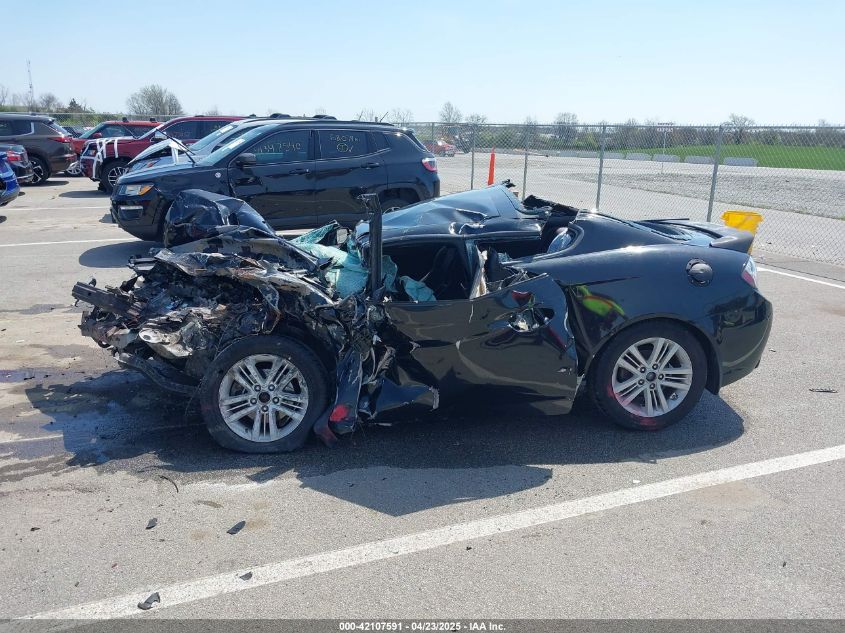 2008 Hyundai Tiburon Gs VIN: KMHHM66D18U264252 Lot: 42107591