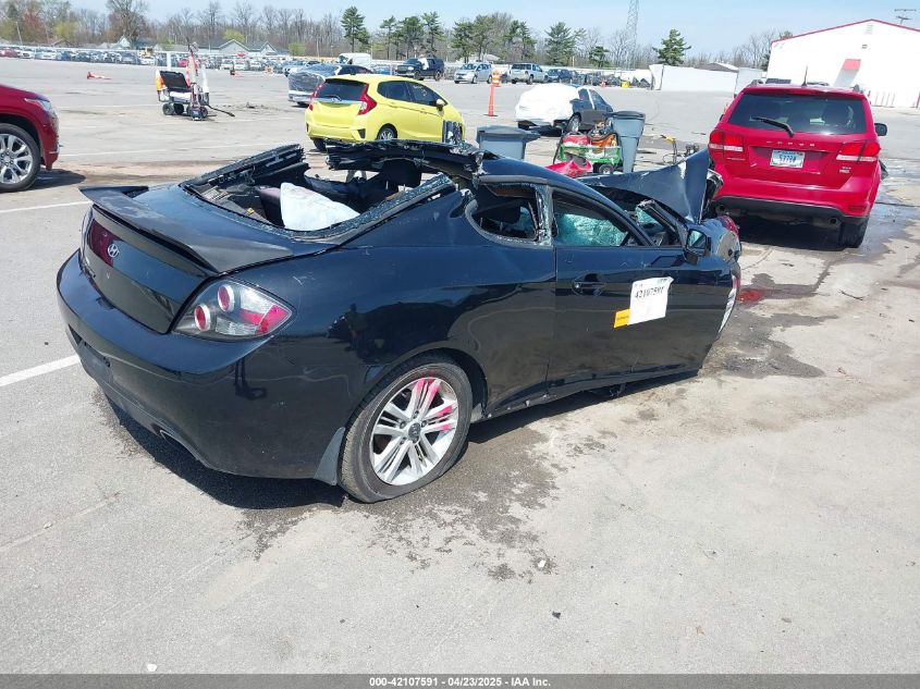 KMHHM66D18U264252 2008 HYUNDAI TIBURON photo no. 4