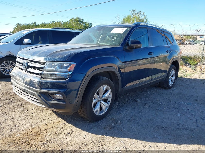 2018 Volkswagen Atlas 3.6L V6 Se