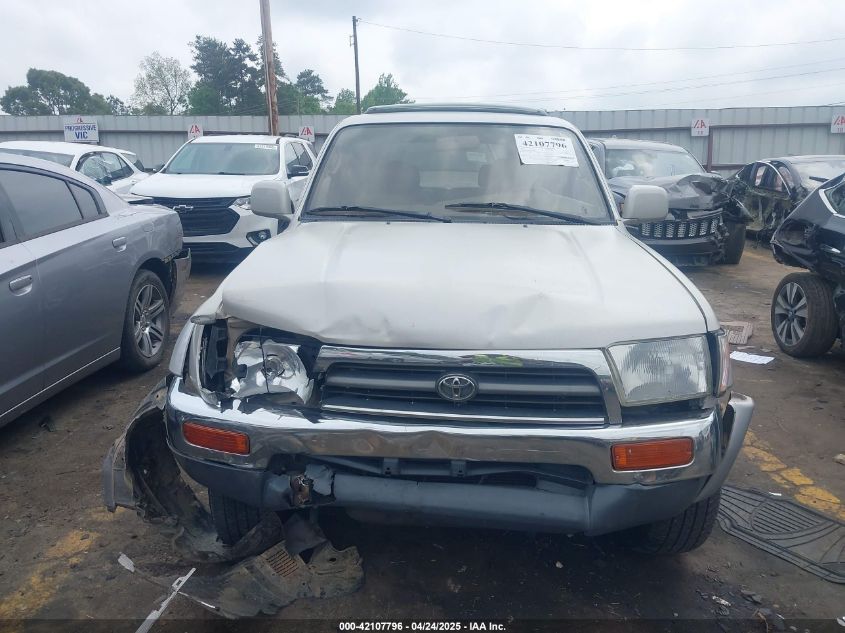 1998 Toyota 4Runner Sr5 V6 Limited VIN: JT3GN87R5W0077804 Lot: 42107796