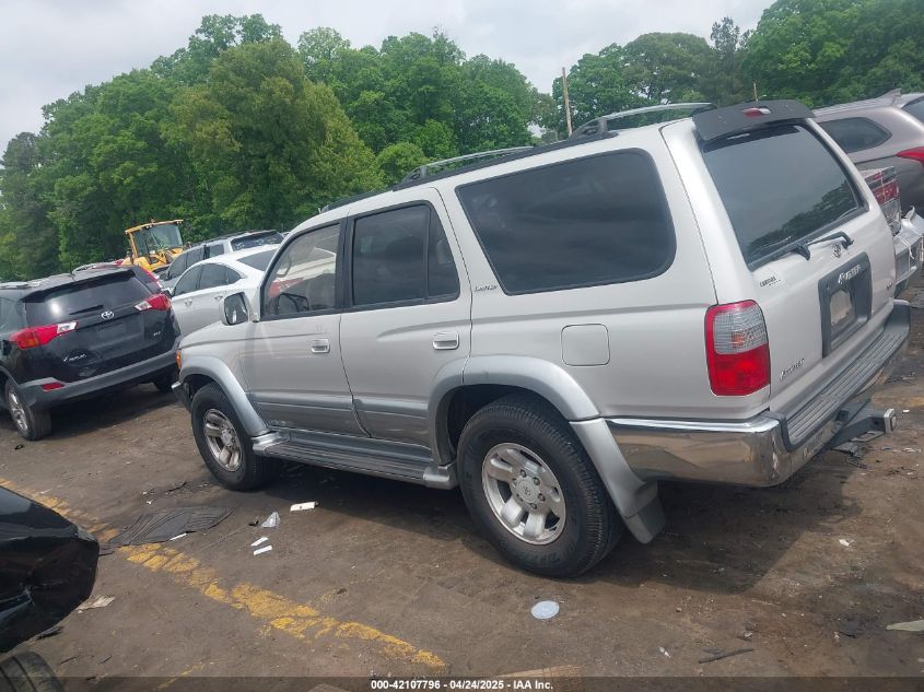 1998 Toyota 4Runner Sr5 V6 Limited VIN: JT3GN87R5W0077804 Lot: 42107796
