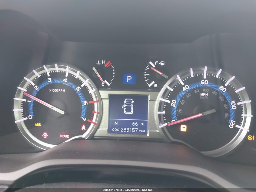 2014 TOYOTA 4RUNNER VIN: JTEZU5JR3E5065811