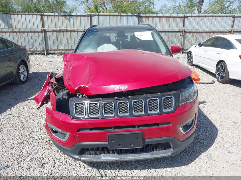 2019 Jeep Compass Limited 4X4 VIN: 3C4NJDCB7KT596110 Lot: 42108161