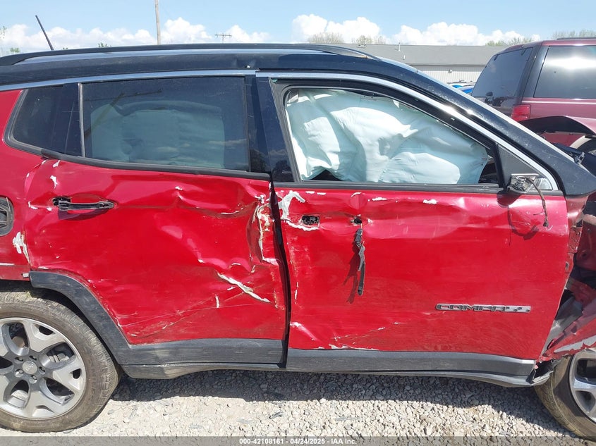 2019 Jeep Compass Limited 4X4 VIN: 3C4NJDCB7KT596110 Lot: 42108161